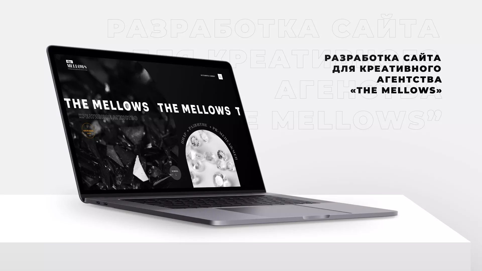 Разработка сайта креативного агентства «The Mellows» в Пугачёве
